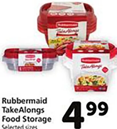 Rubbermaid TakeAlongs Food Storage
