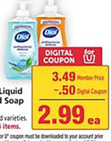 Dial Liquid Hand Soap