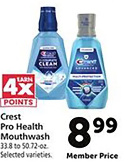 Crest Pro Health Mouthwash at Safeway