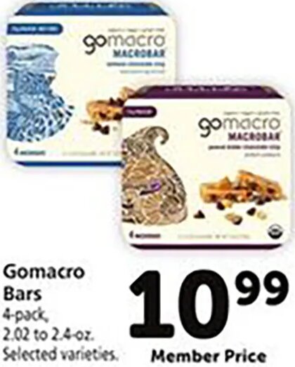 Gomacro Bars