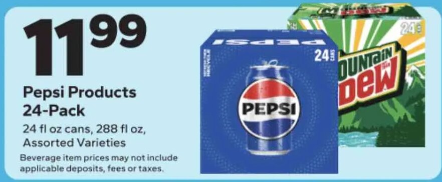Pepsi Products 24-Pack at Save A Lot