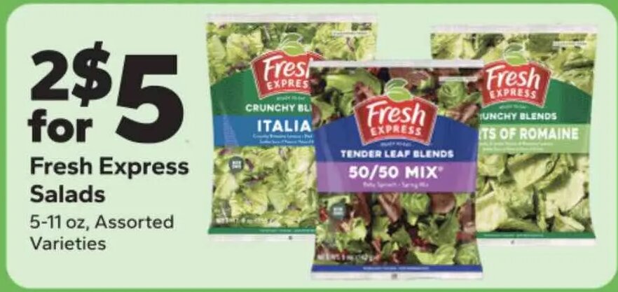 Fresh Express Salads at Save A Lot