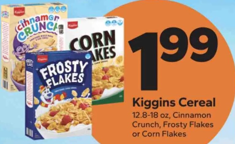Kiggins Cereal at Save A Lot