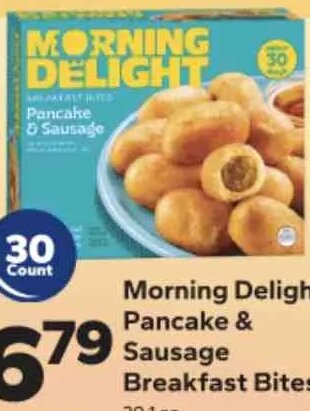 Morning Delight Pancake & Sausage Breakfast Bites