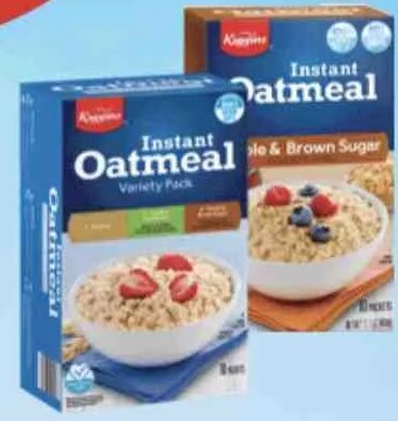 Kiggins Instant Oatmeal at Save A Lot