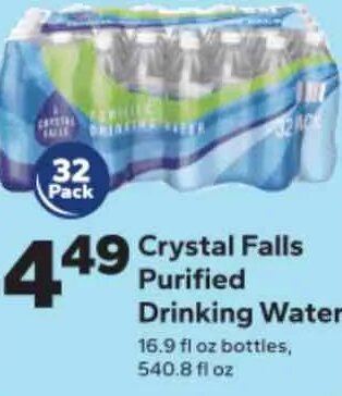 Crystal Falls Purified Drinking Water