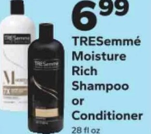 TRESemmé Moisture Rich Shampoo or Conditioner