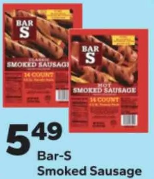 Bar-S Smoked Sausage
