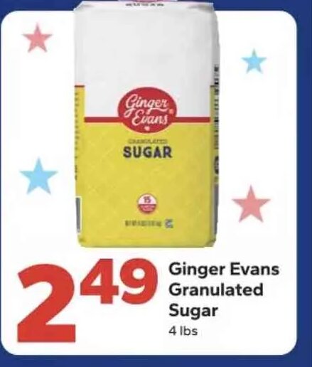 Ginger Evans Granulated Sugar