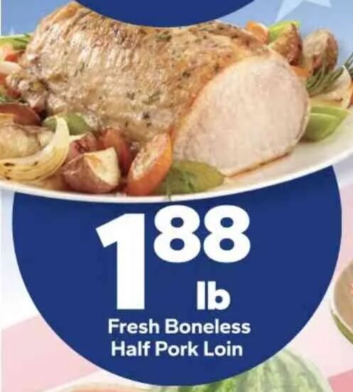Fresh Boneless Half Pork Loin at Save A Lot