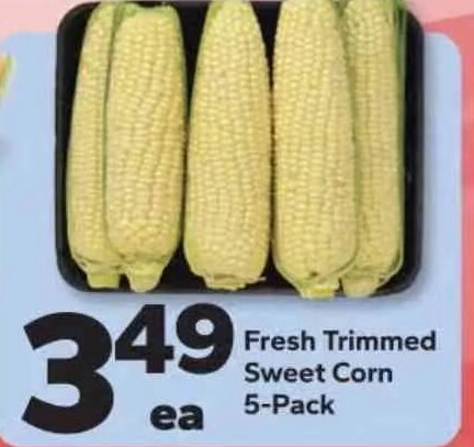 Fresh Trimmed Sweet Corn