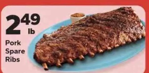 Pork Spare Ribs at Save A Lot