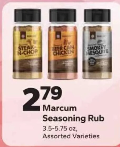 Marcum Seasoning Rub
