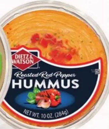 Roasted Red Pepper Hummus