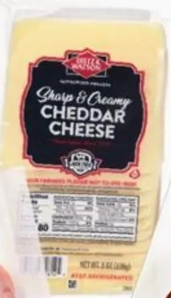 Sharp & Creamy Cheddar Cheese