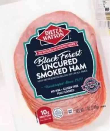 Black Forest Uncured Smoked Ham