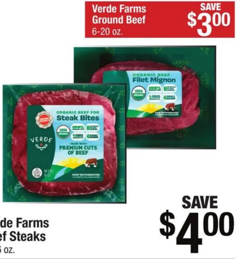 Verde Farms Beef Steaks