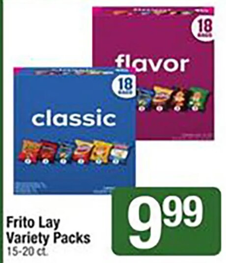 Frito Lay Variety Packs