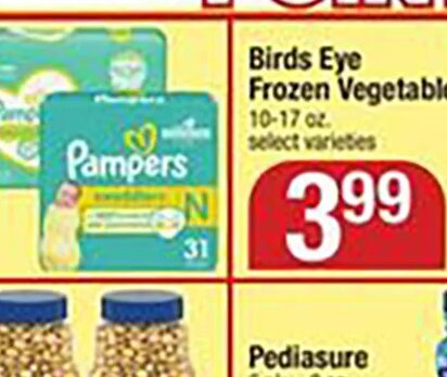 Birds Eye Frozen Vegetables