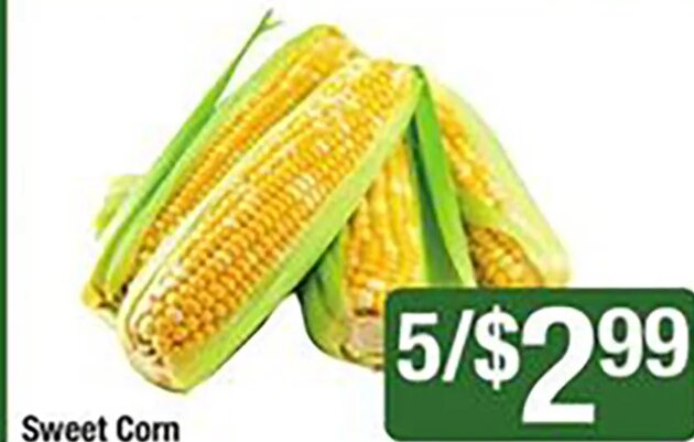 Sweet Corn at Shaw's