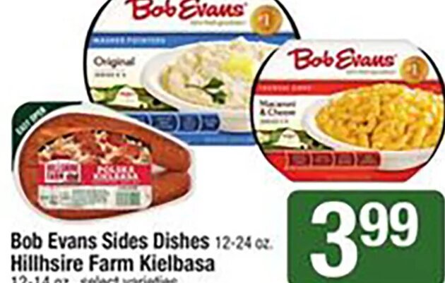 Bob Evans Sides Dishes