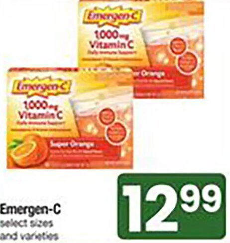 Emergen-C at Shaw's