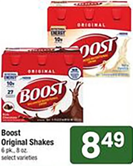 Boost Original Shakes