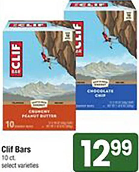 Clif Bars