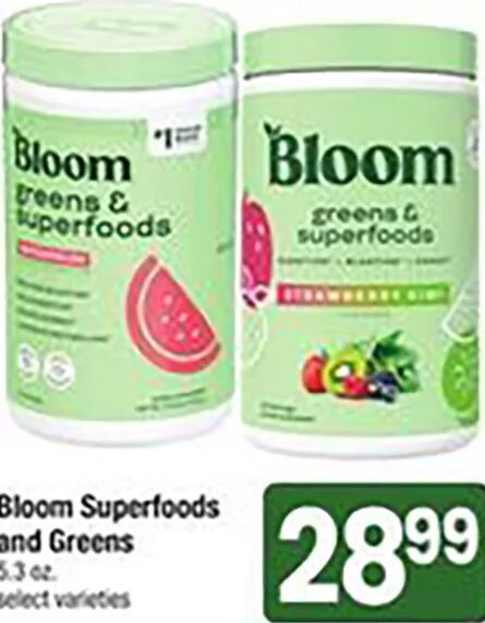 Bloom Superfoods and Greens