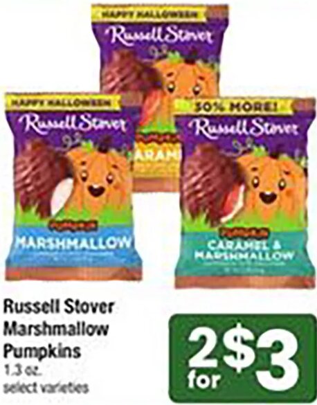 Russell Stover Marshmallow Pumpkins