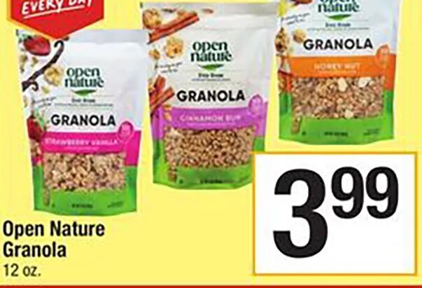 Open Nature Granola