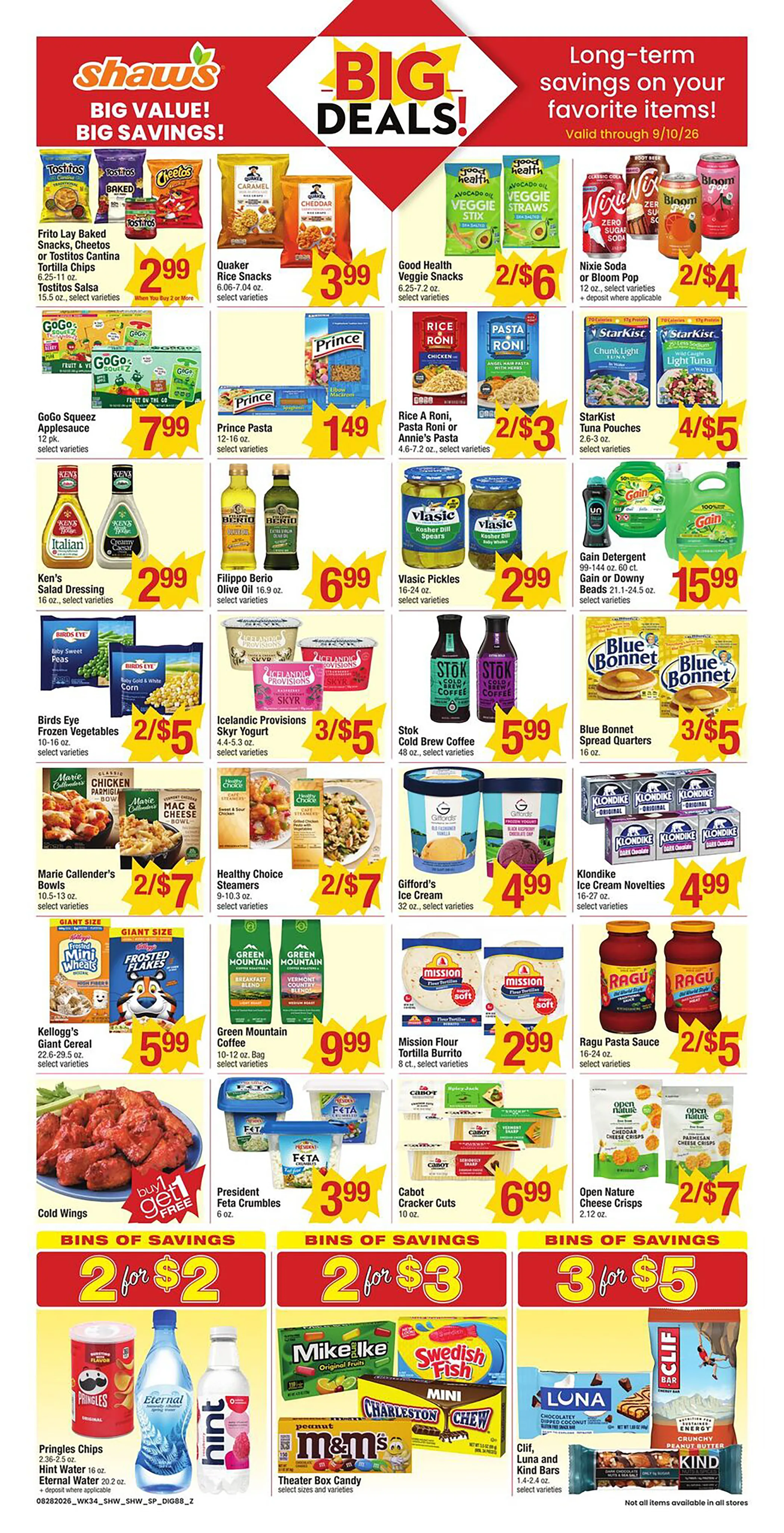 Shaw's Weekly Ad Page 8