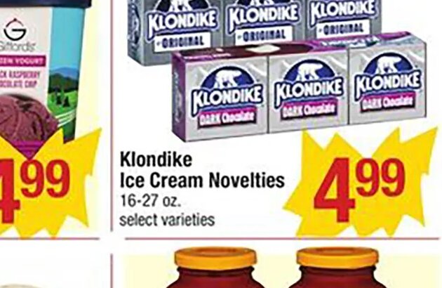 Klondike Ice Cream Novelties