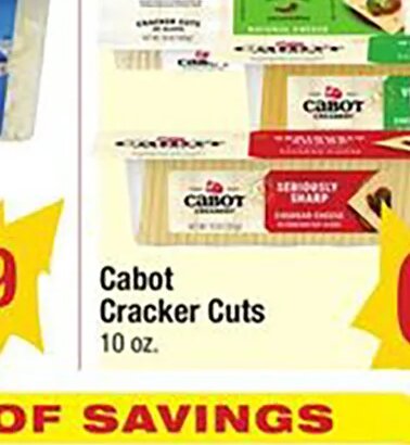 Cabot Cracker Cuts