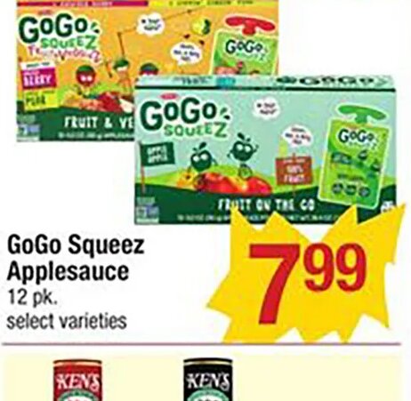 GoGo Squeez Applesauce