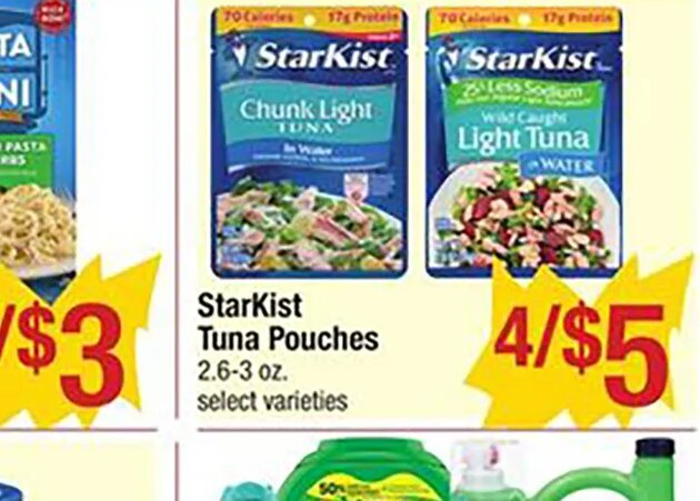 StarKist Tuna Pouches at Shaw's