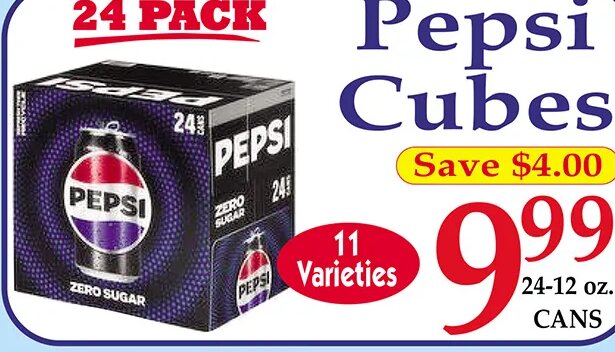 Pepsi Cubes