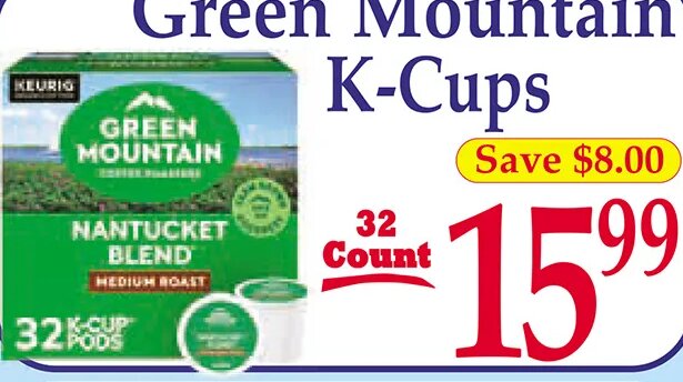 Green Mountain K-Cups