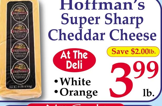 Hoffman's Super Sharp Cheddar Cheese at Market Basket