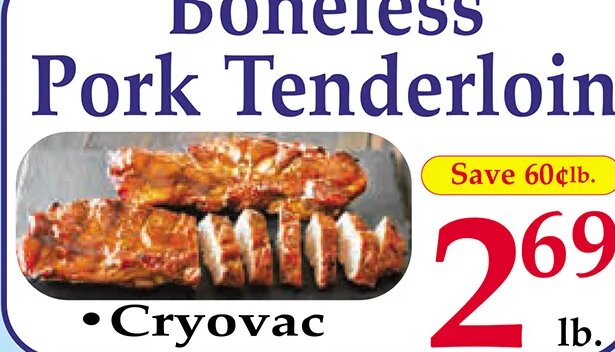 Boneless Pork Tenderloin
