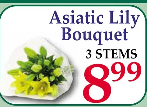 Asiatic Lily Bouquet