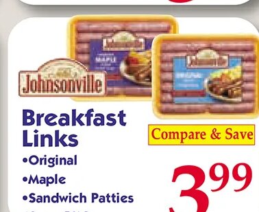Johnsonville Breakfast Links