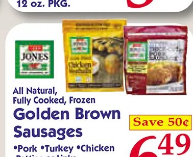 Jones Little Pork Sausage Links