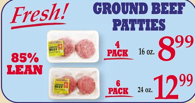 Ground Beef Patties