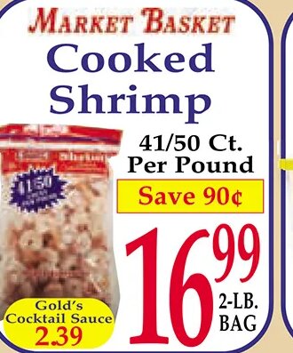 Market Basket Cooked Shrimp