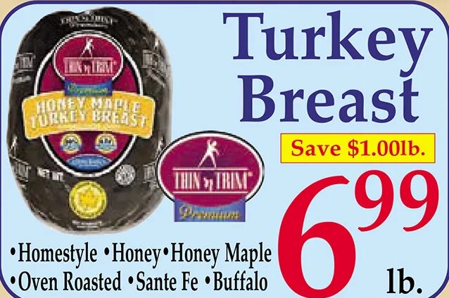 Thin 'n Trim Turkey Breast at Market Basket