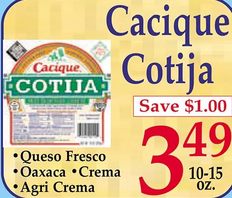 Cacique Cotija