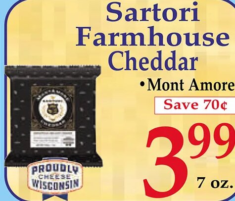 Sartori Farmhouse Cheddar