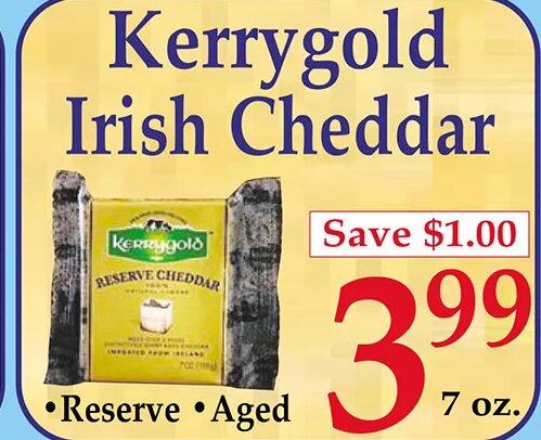 Kerrygold Irish Cheddar