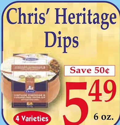 Chris' Heritage Dips